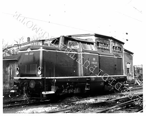 Foto Deutsche Bahn DB V100 2227 Boblingen Germania 1964 - Foto 1 di 2