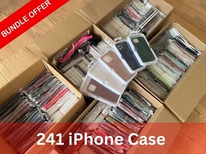 OFFRE GROUPÉE ! 241 coques iPhone - énorme lot en gros - 15, 13, 12, 11, XS Max, XR - Photo 1/4