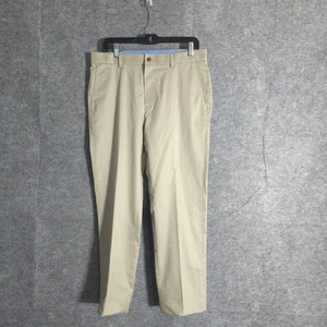 Brooks Brothers leichte Advantage Chino Stretch Milano Fit Hose einfarbig 32x30 - Bild 1 von 11