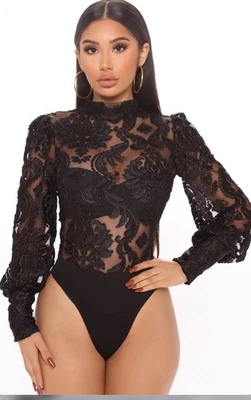 body fashion nova most elogiado talla xl negro  Foto 1 de 4