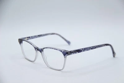 GAFAS VERA BRADLEY ANDIE INDIO INO MARCO AUTÉNTICO PÚRPURA TRANSPARENTE 52-16 Foto 1 de 4