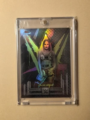 2025 Topps Finest WWE Uncommon Black Refractor /20 Fallon Henley #168 - Image 1 of 2