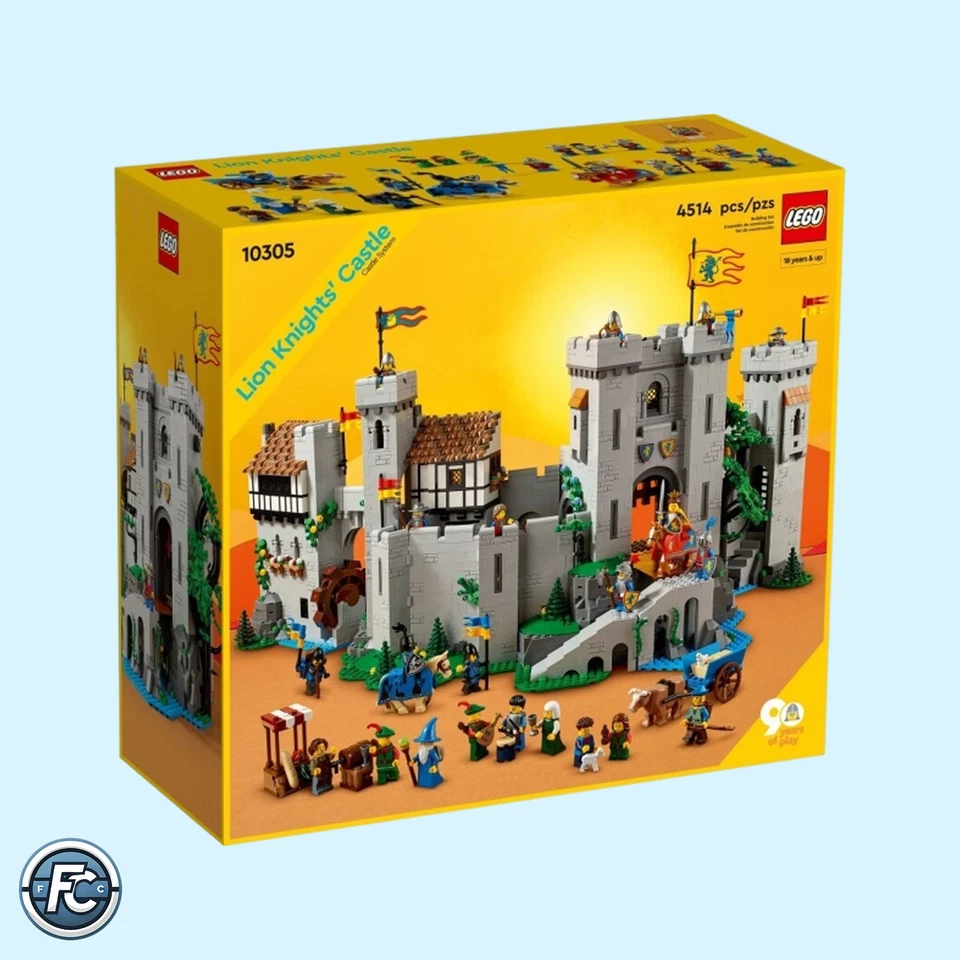 Lego Castello dei Cavalieri del Leone V29 Cavalieri 10305 | Giocattolo - NUOVO & IMBALLO ORIGINALE - Immagine 1 di 1