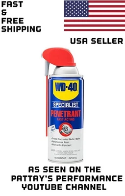 WD-40 Especialista Penetrante con Pajita Inteligente, Penetrante para Metal, Caucho y Pla Foto 1 de 4