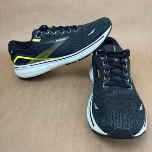 Brooks Ghost 15 Herren Laufschuhe Schwarz Gelb Turnschuhe 1103931D096 Größe 12 D - Bild 1 von 22