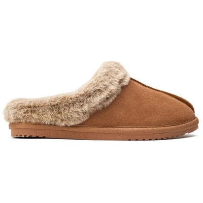 Hush Puppies Womens Amara Lounge Wear Slippers Tan - Image 1 of 3