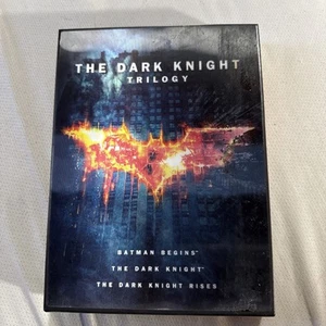 The Dark Knight Trilogy~(DVD 2012)~3-Disc DVD Set~Like NEW - Picture 1 of 2