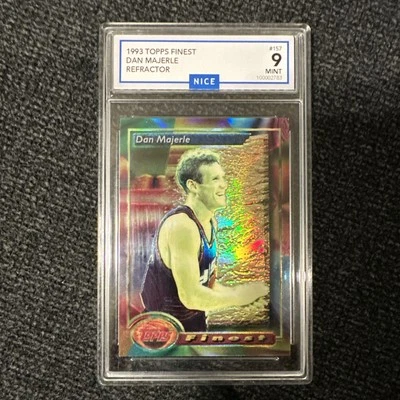 Dan Majerle 1993-94 Finest #157 Refratores Phoenix Suns Estado perfeito 9 - Imagem 1 de 2
