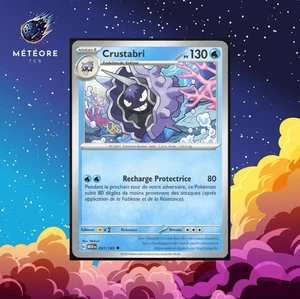 Carte Pokemon Crustabri 091/165 Mew 151 Écarlate & Violet Français - Picture 1 of 2