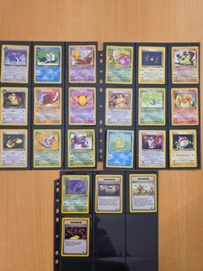 Pokemon Sammelkarten - Team Rocket - Deutsch - angefangenes Master Set - Bild 1 von 4