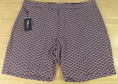 Pantalones Cortos de Golf RLX Ralph Lauren Performance Ajuste A Medida Borgoña - Para Hombre’s 40 - Nuevos con Etiquetas Foto 1 de 4