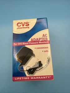 CVS 6V 600mA Blood Pressure Monitor AC ADAPTER #306409 -  - Picture 1 of 6