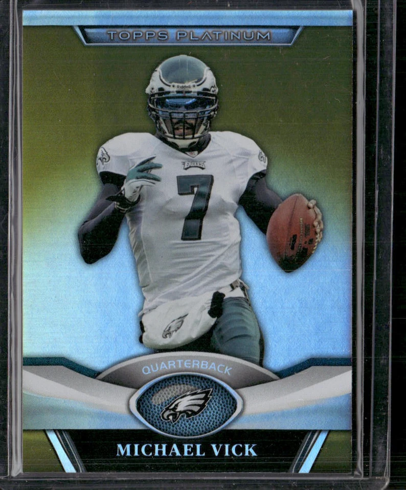 2011 Topps Platinum #80 Michael Vick Gold - Image 1 of 2