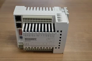 Beckhoff BC9191 PLC, RVS, DIN-rail, 24V DC, gebruikt, getest, grijs - Afbeelding 1 van 6