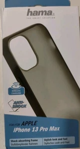 Hama Cover Invisible Rahmen Für Apple iPhone 13 Pro Max Antishock Anthrazit - Bild 1 von 3
