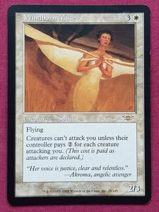 Magic The Gathering LEGIONS WINDBORN MUSE white card MTG - Picture 1 of 2