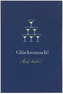 Biglietto Auguri Compleanno Simply Gold Collection Non Confezionato Con Busta - Foto 1 di 1