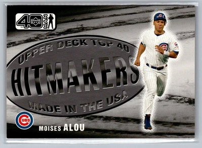 2002 Upper Deck 40-Man #1059 Moises Alou - Image 1 of 2