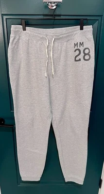 Disney X Comida Chatarra Hombres Ropa Activa Jogger Pantalones Gris Mickey Mouse Talla XXL Foto 1 de 4