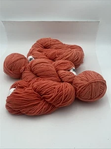 Cestari Fine Merino Wool Skeins New Tiger Lily x 4 Plus 2 Partials - Picture 1 of 8