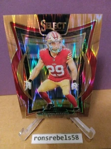 2024 Select# 46 TALANOA HUFANGA Tri Color -concourse Prizm 064/299 SF49ERS - Picture 1 of 3