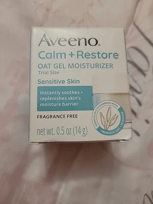 Aveeno Calm + Restore Oat Gel Moisturizer, Sensitive Skin, 0.5 oz  - Image 1 of 2