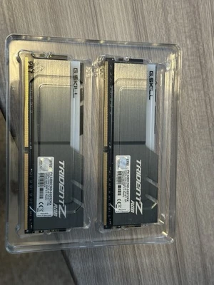 G.SKILL Trident Z RGB 32GB (2x16GB) DDR4 3200MHz CL16 Gaming Memory RAM Tested - Image 1 of 2