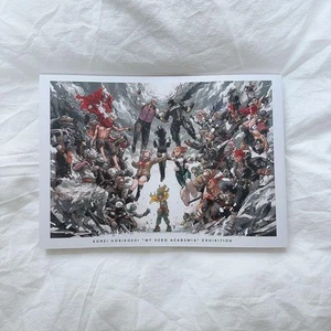 My Hero Academia Exposición de Arte Original 2025 Libro de Arte LTD Catálogo Oficial Libro - Imagen 1 de 4