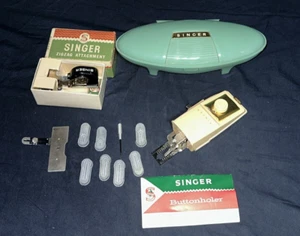Singer Sewing Machine Buttonholer #2482607 ZigZag Attachment #160620 TESTED - Picture 1 of 14