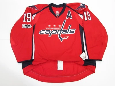 CAMISETA WASHINGTON CAPITALES CUALQUIER NOMBRE/NÚMERO 100 ANIVERSARIO REEBOK EDGE 2.0 58+ Foto 1 de 4