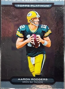 2010 Topps Platinum Aaron Rodgers #100 Green Bay Packers - Picture 1 of 2
