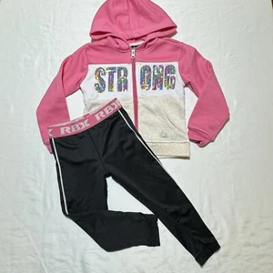 Girl’s RBX Athletic Wear Outfit Hoodie and Leggings SZ 4T - Picture 1 of 5