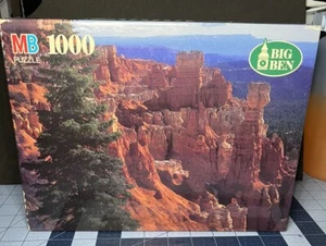 Big Ben MB Puzzle 1000 Pc Bryce Canyon National Park, UT Sealed 20x26 4962-17 - Picture 1 of 3
