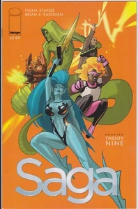 Saga Issue #29 Comic Book. Fiona Staples. Brian Vaughan. Image 2015. - Picture 1 of 2
