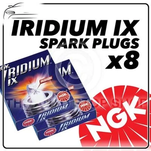 8x NGK SPARK PLUGS Part Number BPR8EIX Stock No. 6684 Iridium IX New Genuine - Picture 1 of 1