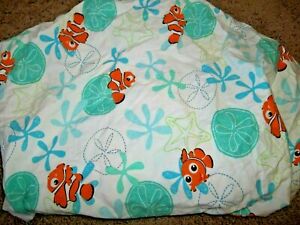 5G Disney Finding NEMO Fish Crib/Toddler bed Fitted Sheet {Fabric} Sand Dollar