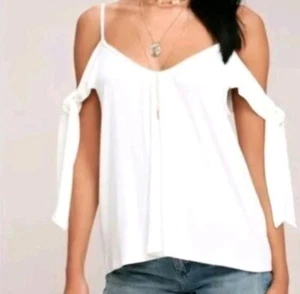 Free People Shirt Believe me, Gr.S , Ivory - Bild 1 von 5