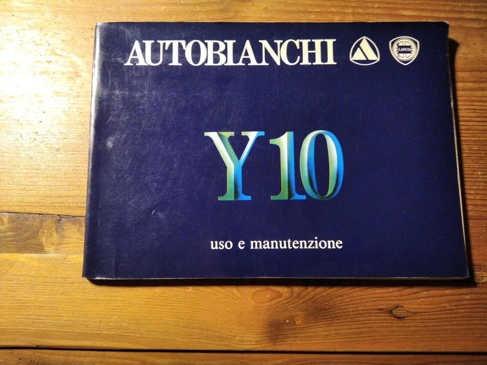 Libretto Uso e Manutenzione Autobianchi Y 10 1 Serie - Immagine 1 di 1