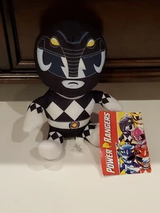 Black Power Rangers 8" Hasbro Toy Factory Push Neu mit Etikett - Bild 1 von 3