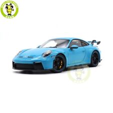 1/18 Porsche 911 992 GT3 2021 Norev 187314 Diecast Model Toy Car Gifts Blue