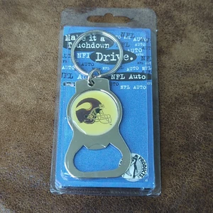 Minnesota Vikings Schlüsselanhänger Flaschenöffner Keyring Vintage NOS NFL NFC Helm - Bild 1 von 3