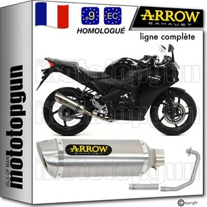 ligne complete approuve open thunder arrow pour honda cbr 125 r 2011 11 2012 12 - Photo 1/4