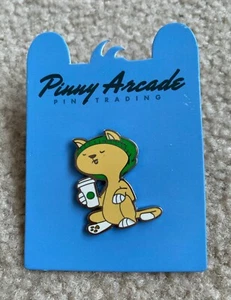 Pinny Arcade PAX Prime 2014 Hot Coffee Hipster Kemper Pin Cat - Picture 1 of 1