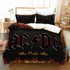 Ac/Dc Collection Single/Double/Queen/King Bed Quilt Cover Set