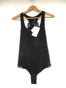 La Perla - Black - Lace & Jersey - Body - NWT - Size UK 16 - Picture 1 of 7