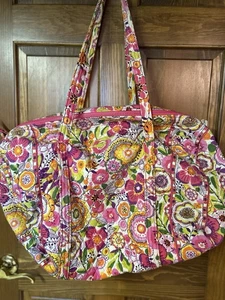 Bolso de Viaje Vintage Vera Bradley Retirado Rosa Clementina Floral Fin de Semana - Imagen 1 de 6