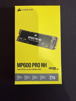 Corsair MP600 Pro NH 2TB M.2 NVMe Internal SSD (CSSD-F2000GBMP600PNH) - Image 1 of 2