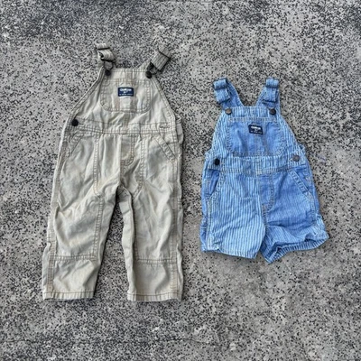 Baby Boy 12 месяцев одежды лот из 2 Oshkosh комбинезон и шорты - Изображение 1 из 4