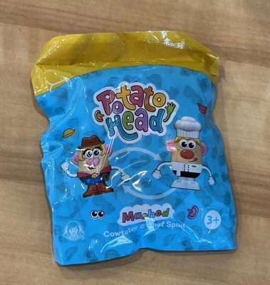 Juguete de comida para niños Wendy's cabeza puré vaquero y chef spud 2025 NUEVO Foto 1 de 4