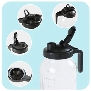 Reusable Seal Bottle Cover 86mm Spout Lid with Handle Home Kitchen Tool - Picture 1 of 9